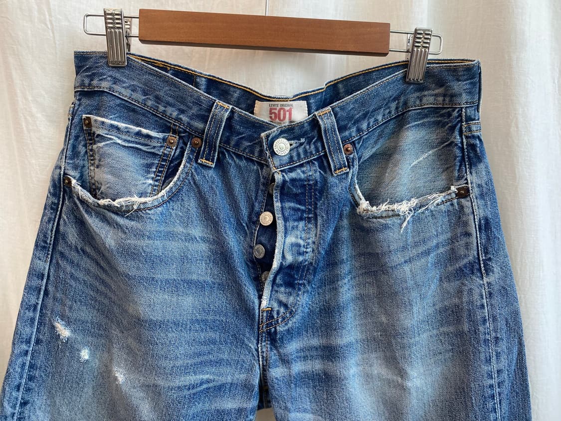 LEVI'S 501 카프리 데님팬츠(31) 상품이미지2