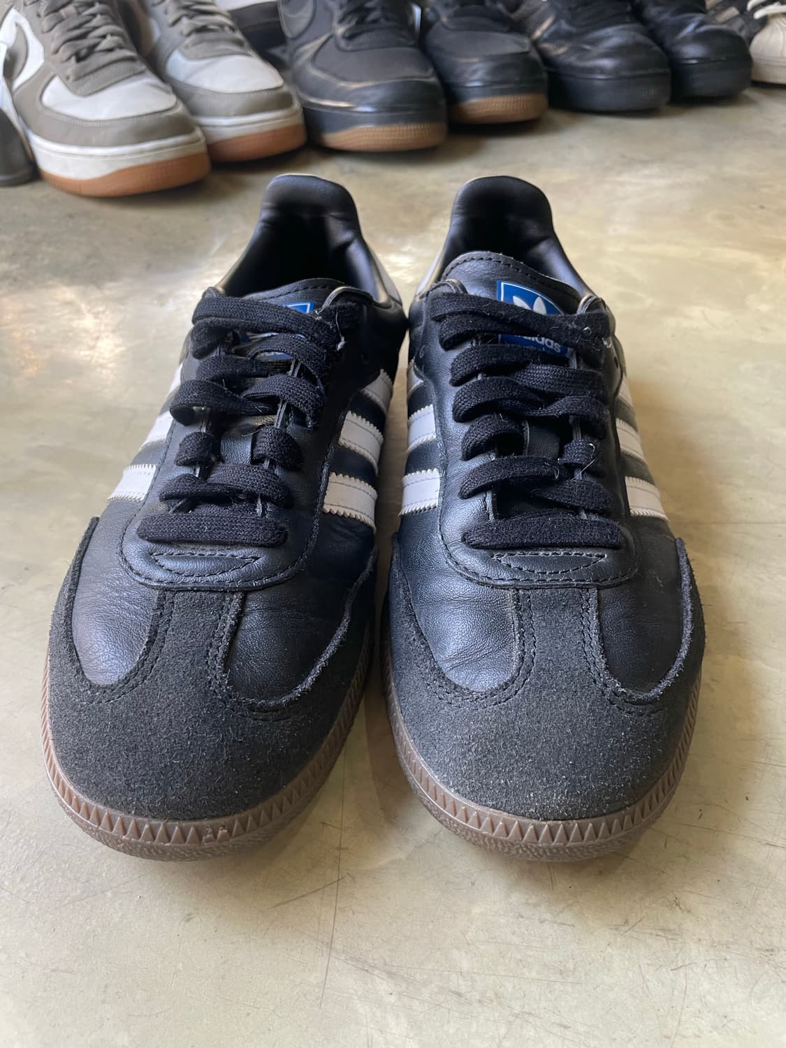 아디다스 삼바 OG 블랙 화이트 검 240 상품이미지2