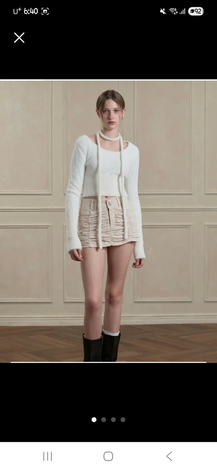 페인오어플레져 VIOLA MINI SKIRT 비올라 미니스커트 상품이미지1