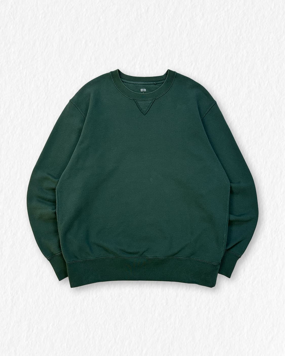 유니클로 맨투맨 그린 상품이미지1