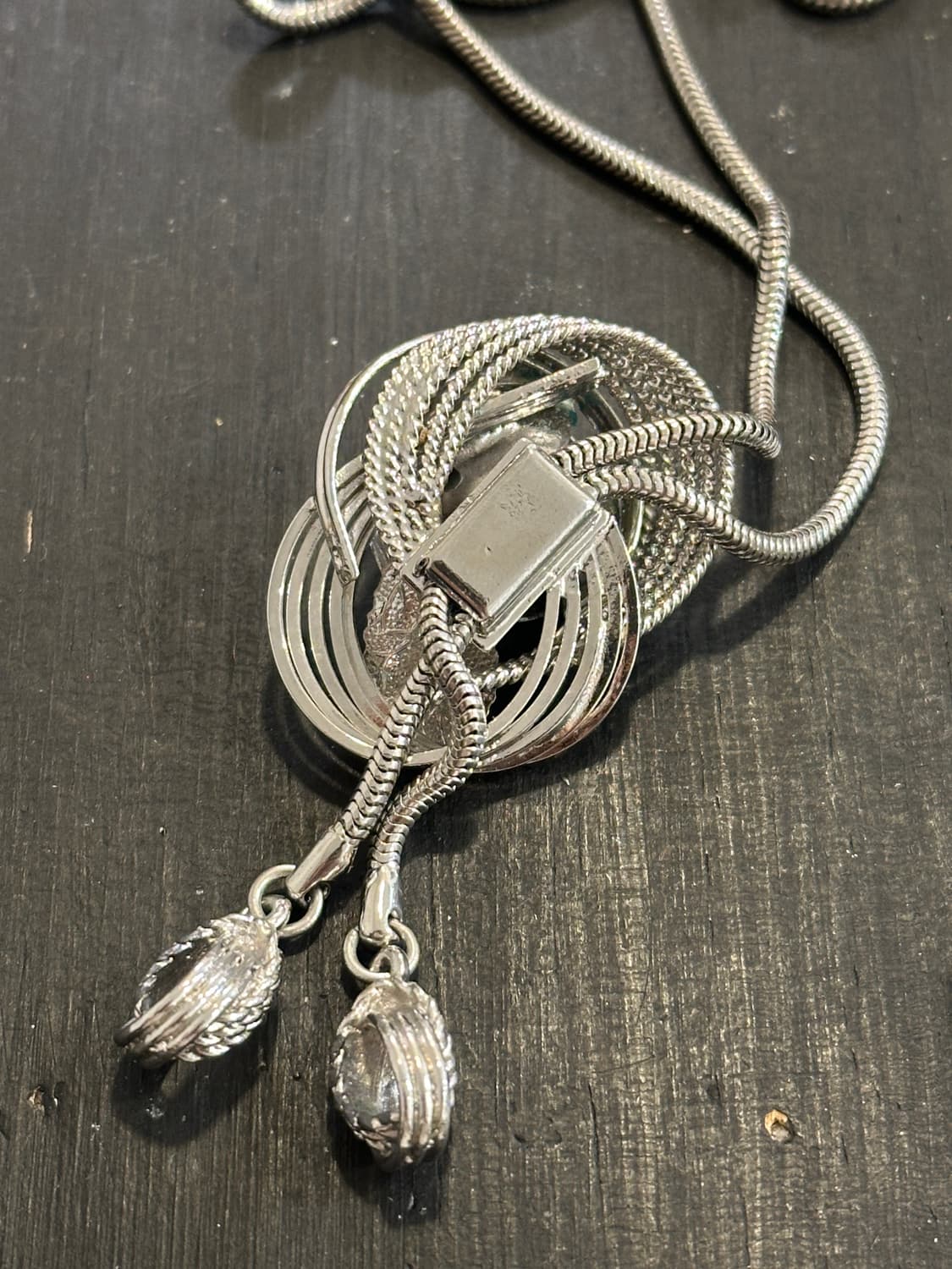 Vintage pearl bolo tie 상품이미지4