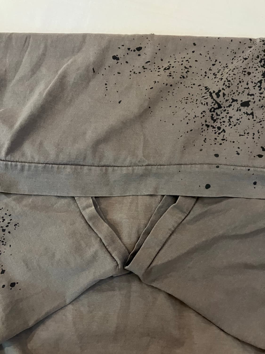 00s 디젤 아카이브 y2k 그런지 그래픽 티셔츠 그레이 상품이미지3