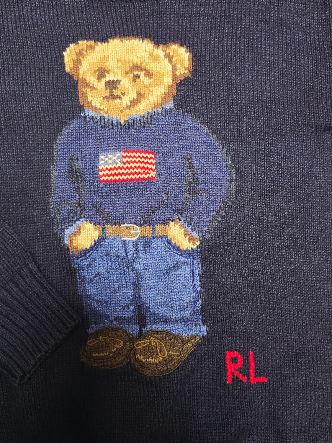 폴로 베어 니트 곰돌이 니트 m 여성44 상품이미지3