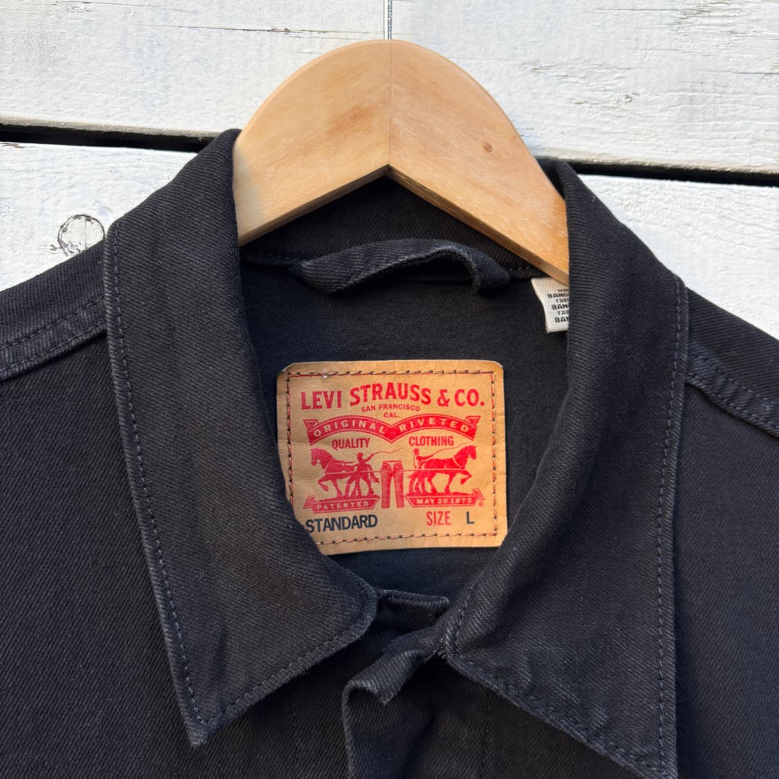 Levi’s 리바이스 블랙 데님 자켓 상품이미지5