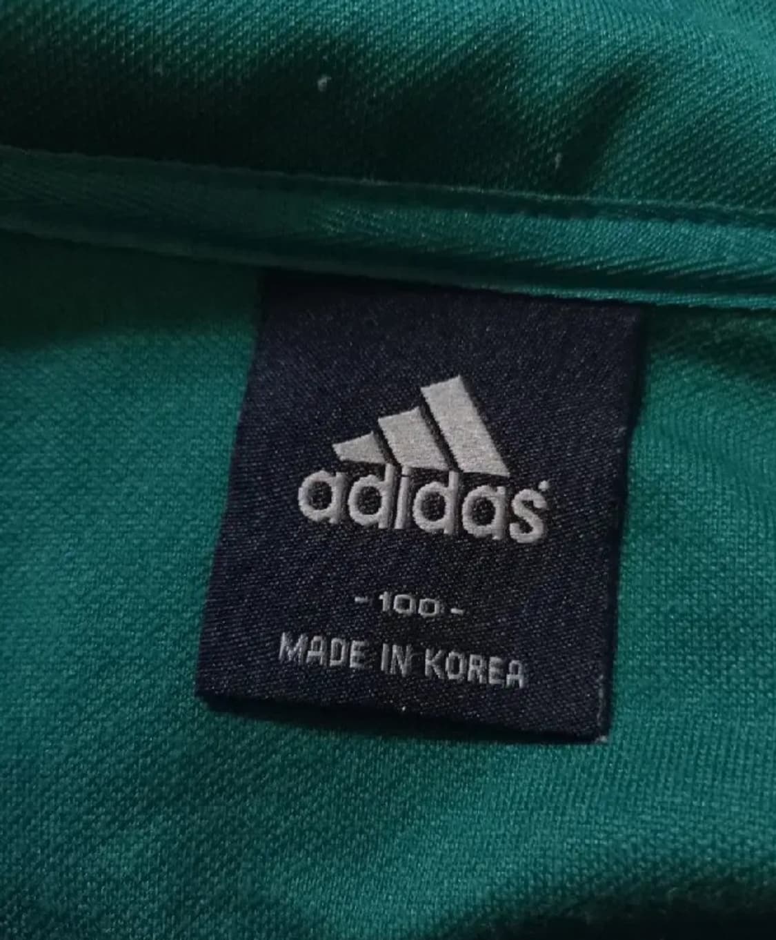 아디다스 초흰 초록 그린 트랙탑 저지 져지집업 95/M 상품이미지3