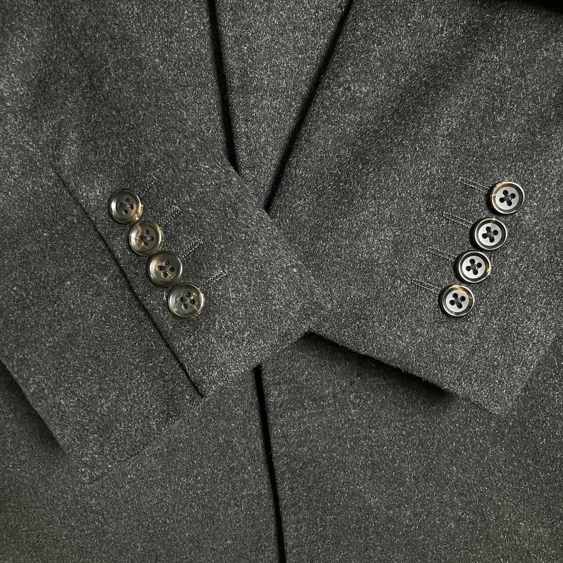 Suit Select 차콜 캐시미어 코트  상품이미지6