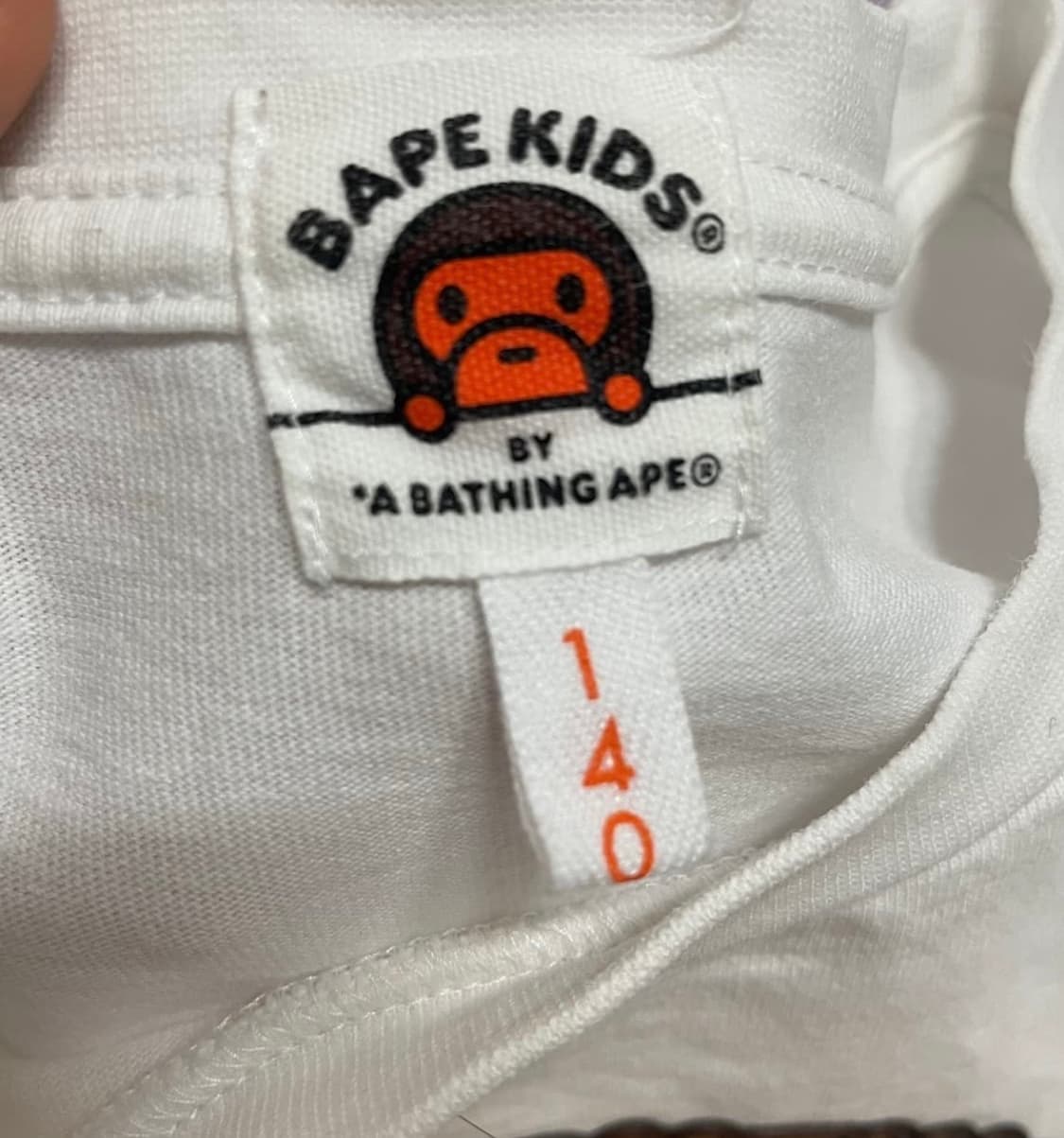 베이프 베이비마일로 발렌타인데이 반팔 티셔츠 상품이미지4