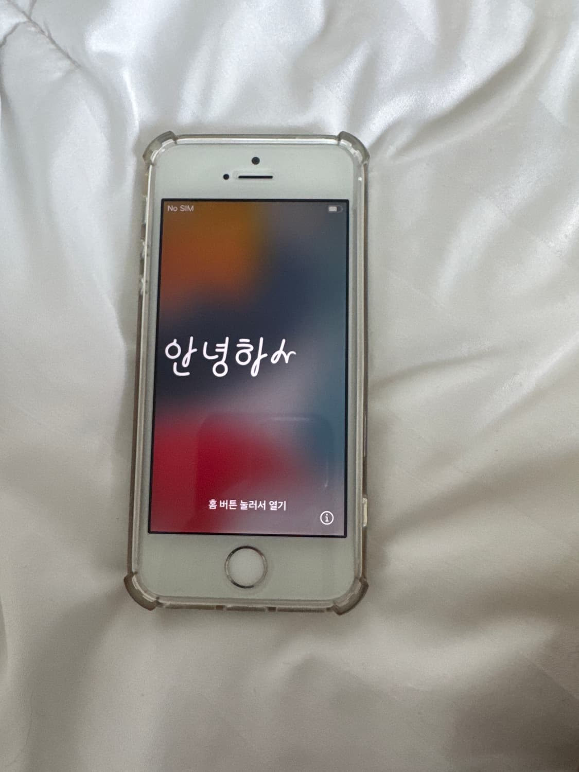 아이폰 se1 실버 배터리 100 128기가 +박스 충전선   상품이미지10