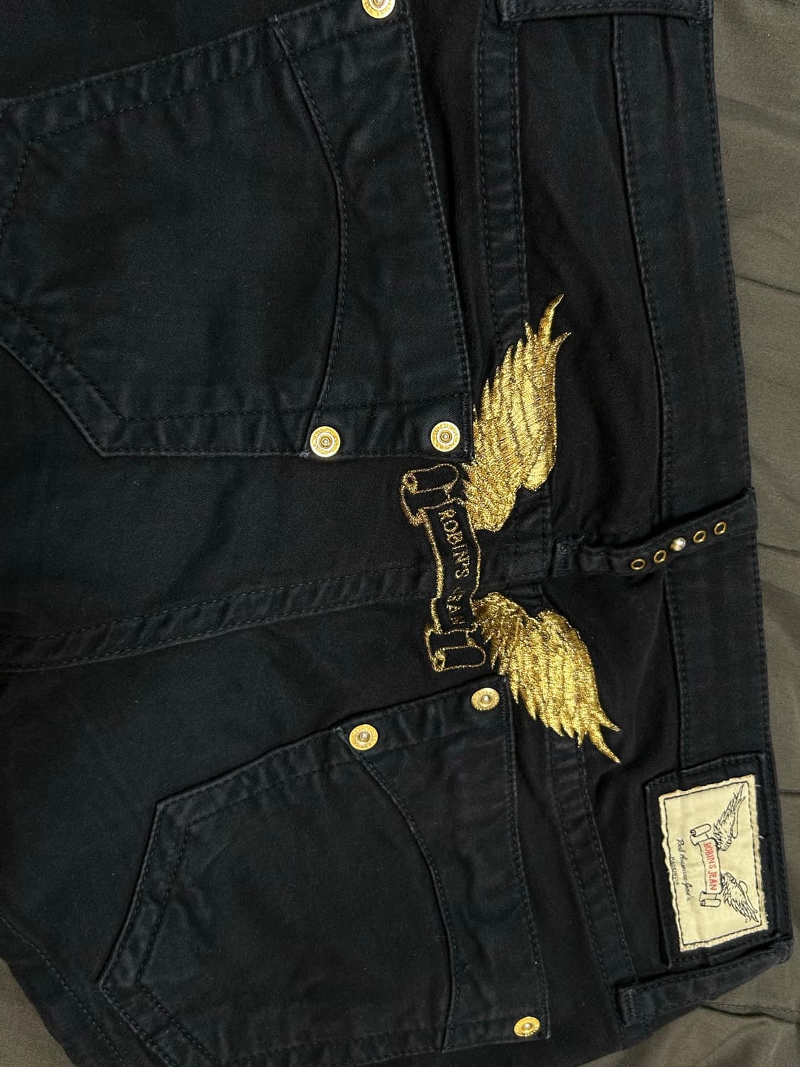 로빈스진 블랙 반바지 27 상품이미지2