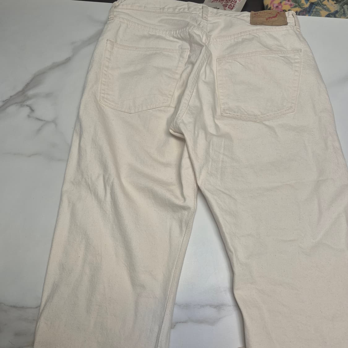 Orslow lot105 아이보리 데님 L(3) 상품이미지4