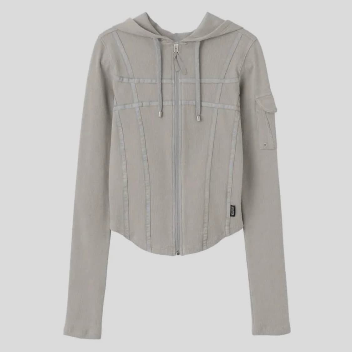 스컬프터 Washed Bondage Hoodie Washed Gray 상품이미지1