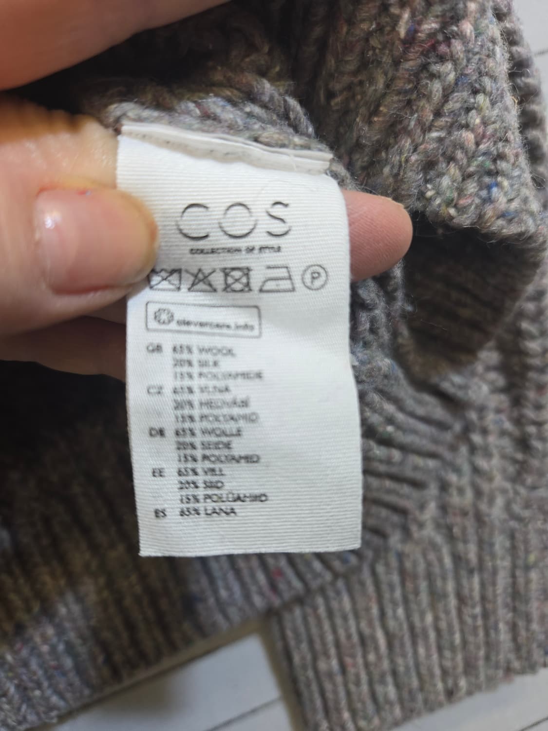 cos 꽈배기 니트 스웨터 상품이미지5