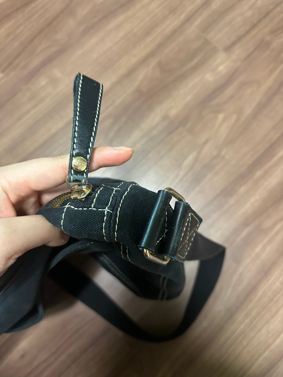 비비안웨스트우드 코튼 메신저백 상품이미지4