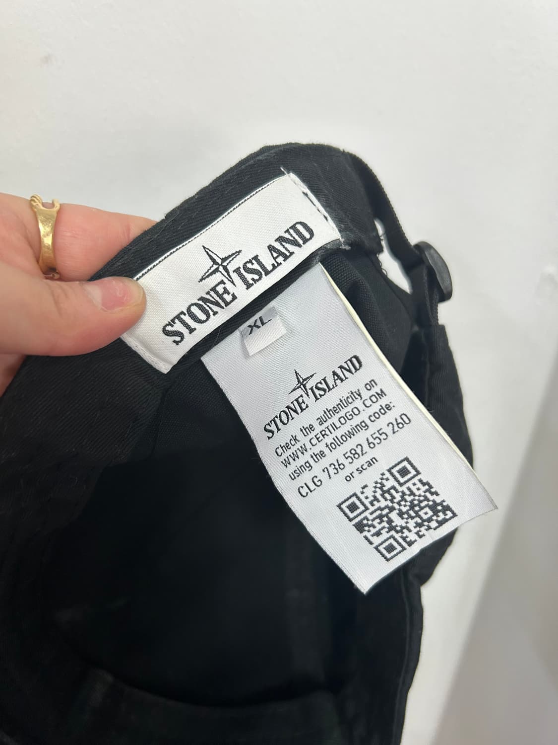 스톤아일랜드 남성 정품 XL 캡 모자  상품이미지3