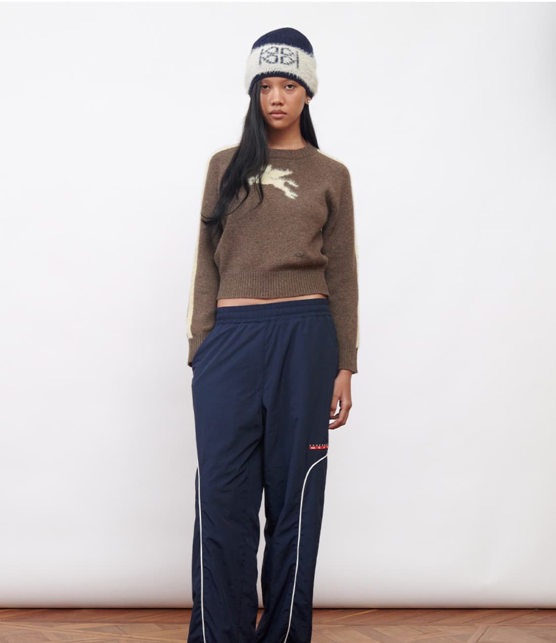 기준 kijun Pegasus Knit Pullover brown 상품이미지2