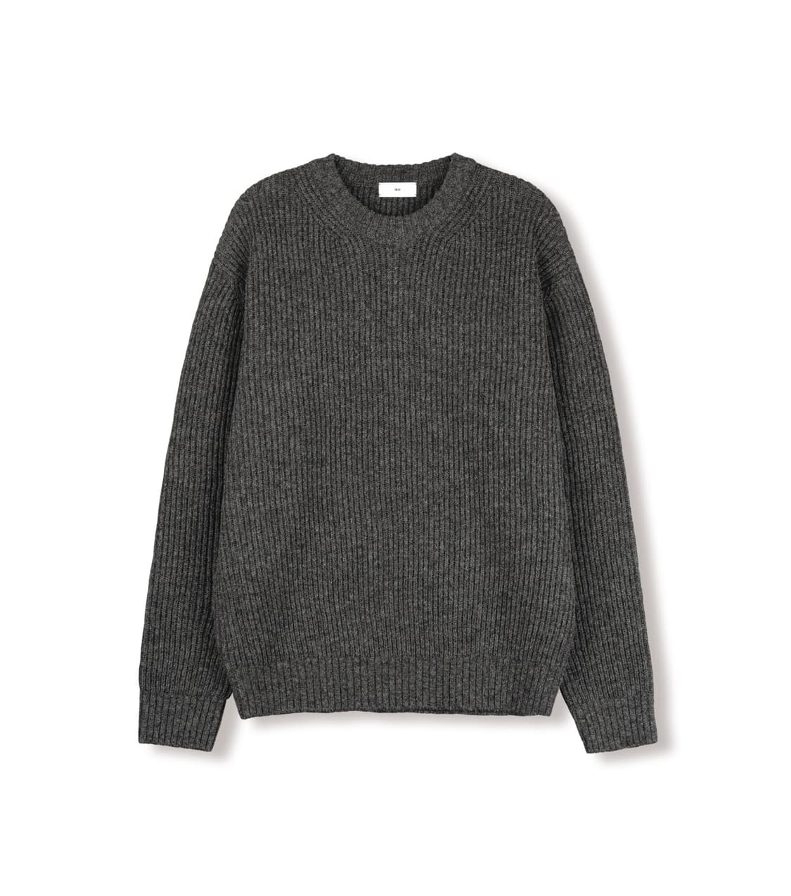 [2] SEW 셔틀랜드 울 피셔맨 니트 (그레이) 상품이미지1