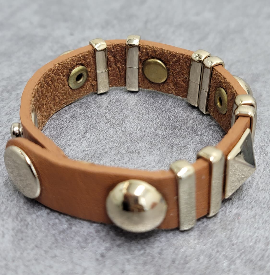 stud leather bracelet 상품이미지4