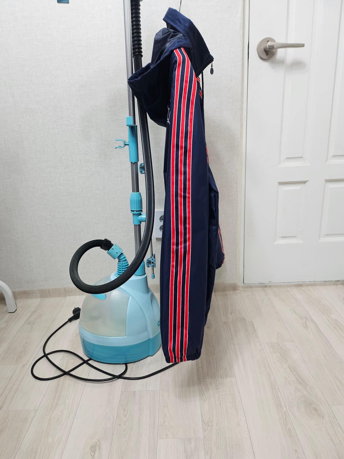 (100~105)L☆우주매물☆아디다스파이어버드아스날[남빨]레인자켓바람막이 상품이미지5