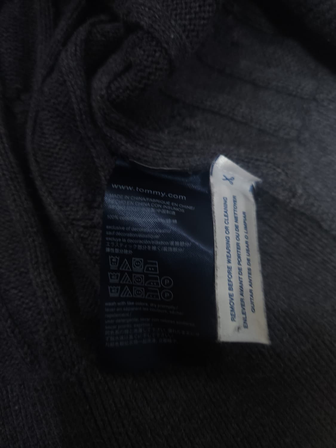 타미힐피거 꽈베기니트, L 상품이미지6