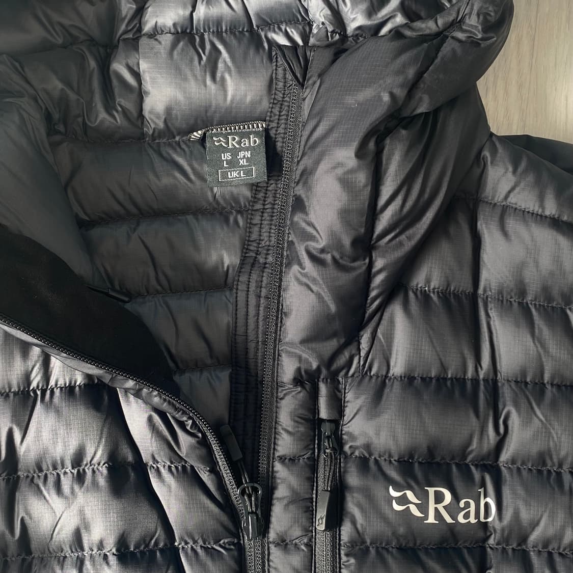 랩 마이크로라이트 알파인 경량패딩 L 블랙 상품이미지1