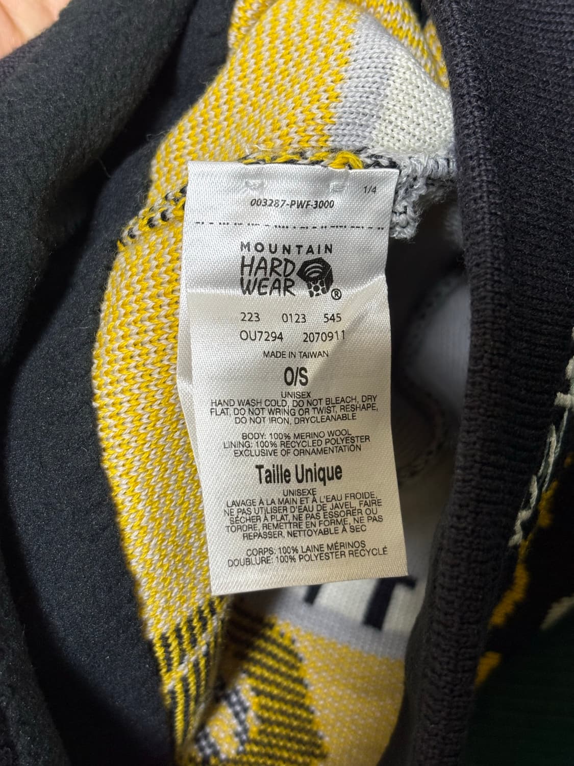 스투시 x 마운틴 하드웨어 메리노 울 스컬캡 상품이미지3