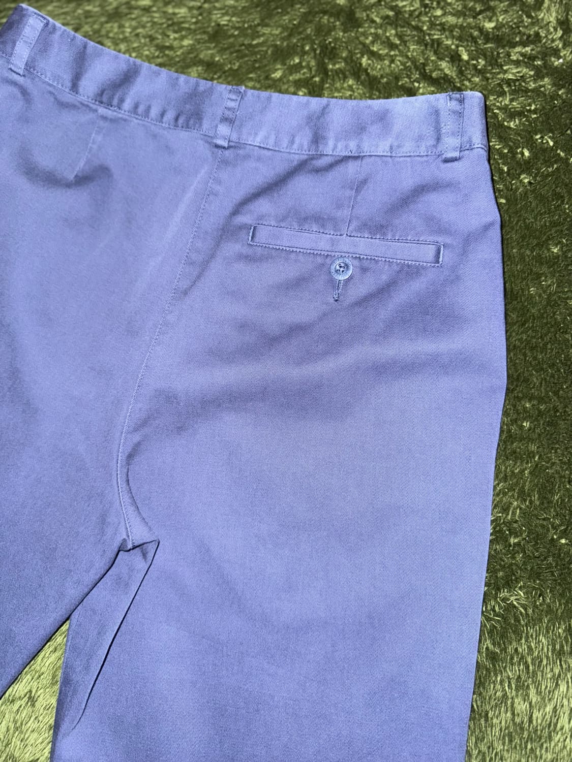 L.L.Bean 엘엘빈 재팬 클래식 핏 워시드 코튼 치노 팬츠 블루 상품이미지9