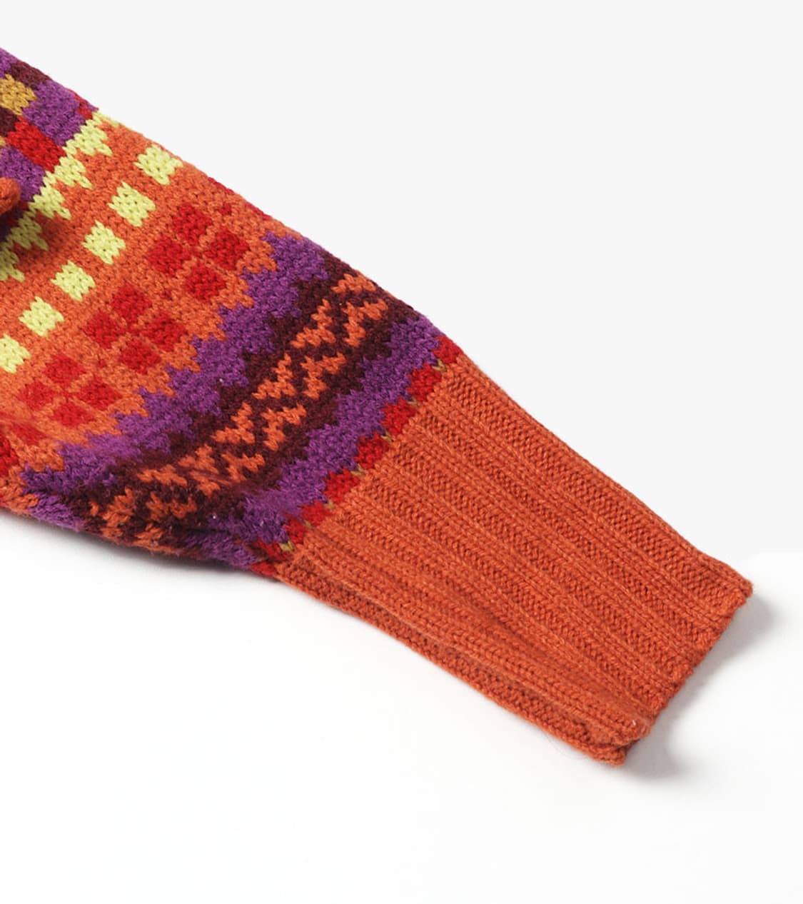 BEAMS BOY - FAIR ISLE V NECK KNIT 상품이미지8