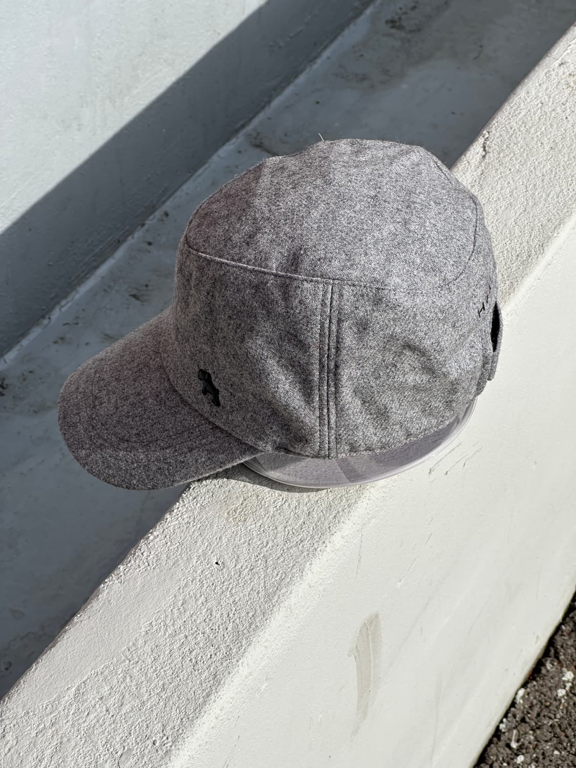 [F] 힐크릭 그레이 울 볼캡 모자 골프 상품이미지3