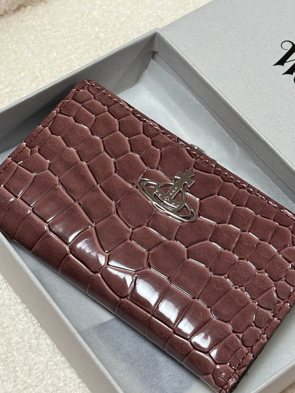 비비안 웨스트우드 플랩 카드지갑 상품이미지2