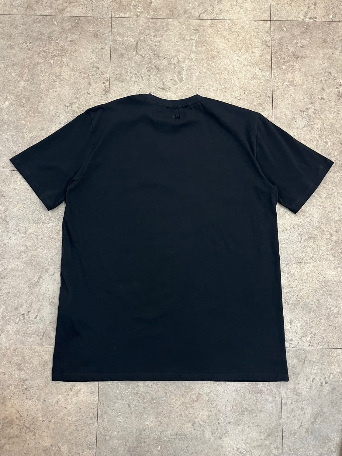 아미 스몰 하트 로고 반팔티 블랙 XL #csz3481 상품이미지7