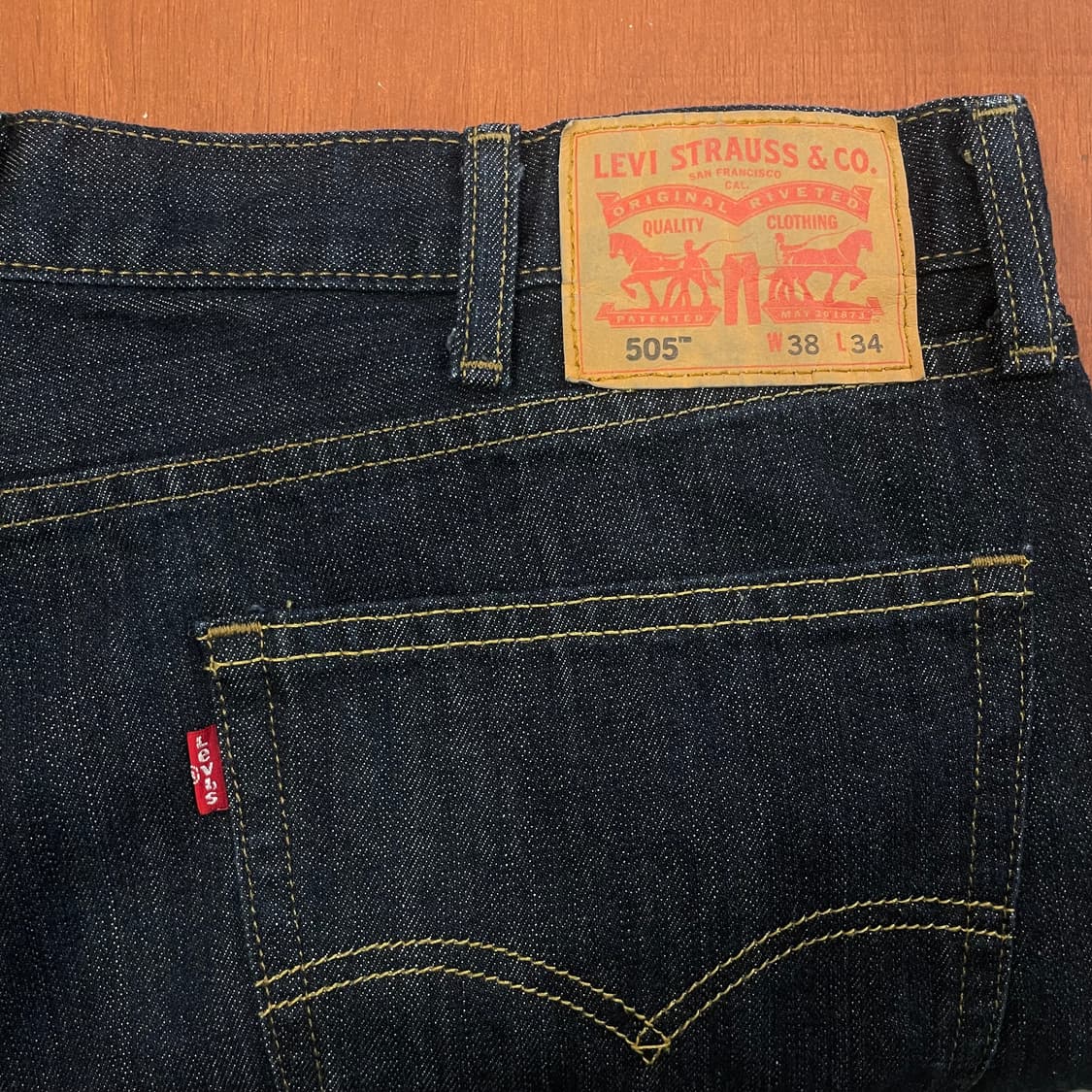 (40) Levi's 리바이스 505 데님 쇼츠 반바지 상품이미지7