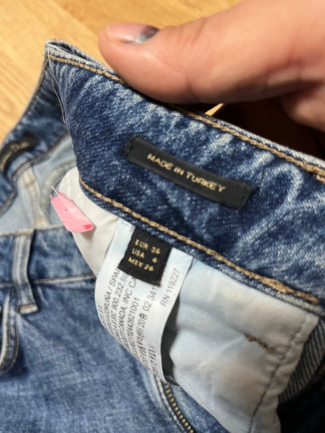 마시모 두띠 데님 청바지 상품이미지5