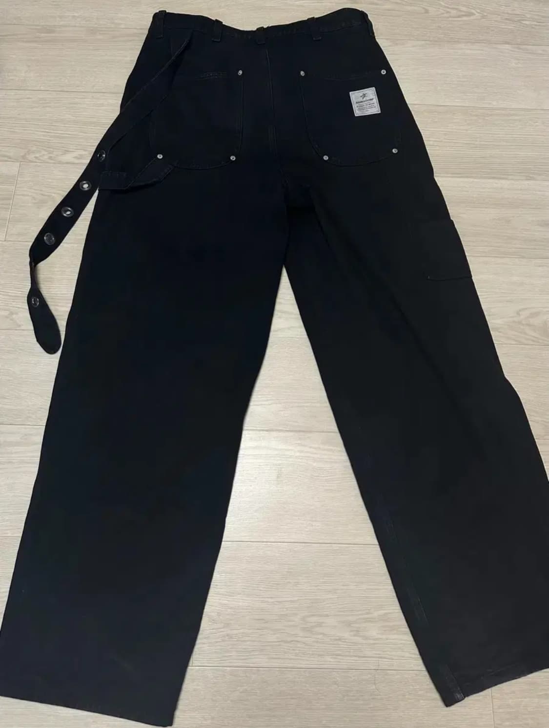 아오이로 더블니 벨트 팬츠 상품이미지2