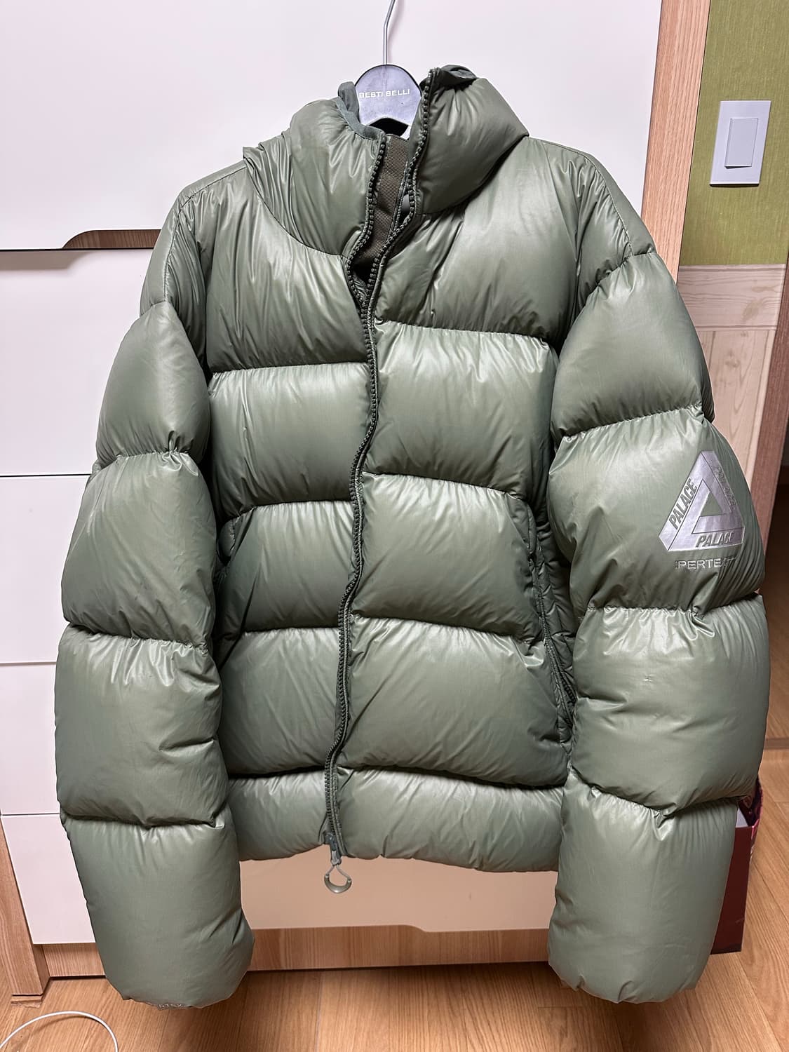 (L) 24fw 팔라스 퍼텍스 바라클라바 푸파 그린 상품이미지2