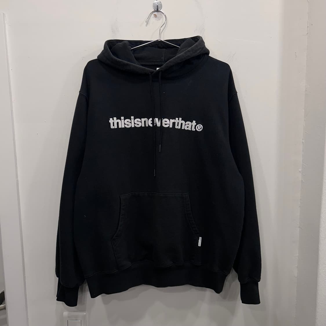 디스이즈네버댓 클래식 로고 기모 후드티 상품이미지2