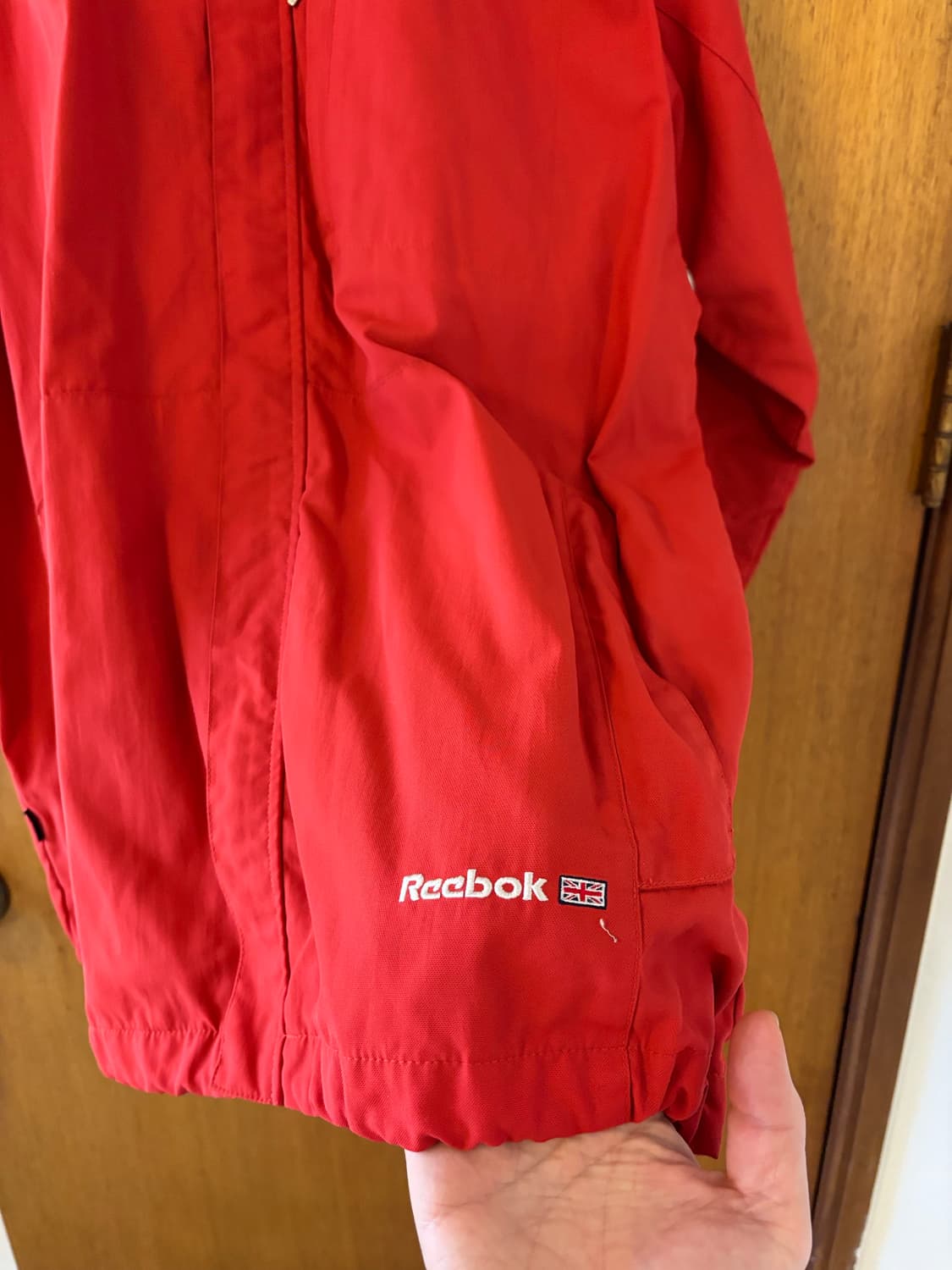 리복 레드 바람막이 상품이미지2