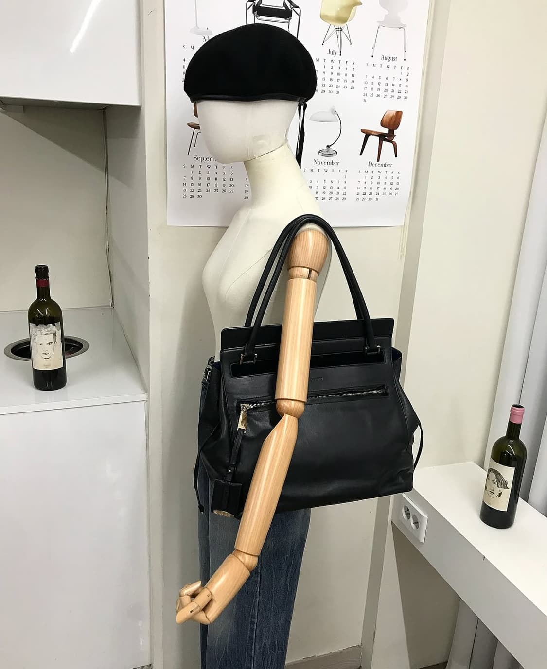 질샌더 레더 숄더백 가방 상품이미지9