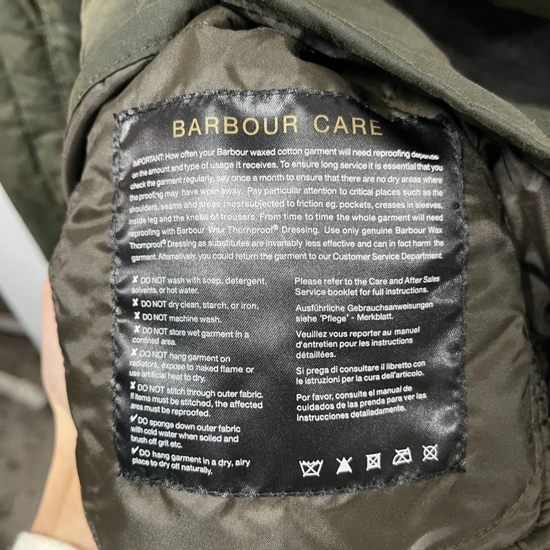 바버 토키토 콜라보 자켓 자켓 M 상품이미지3