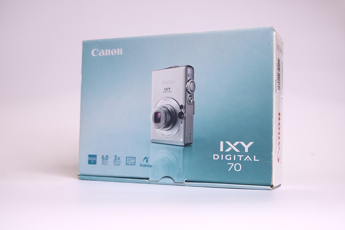 캐논 익시 디지털 70 (익서스 60 일본 내수 모델) 박스셋 상품이미지9