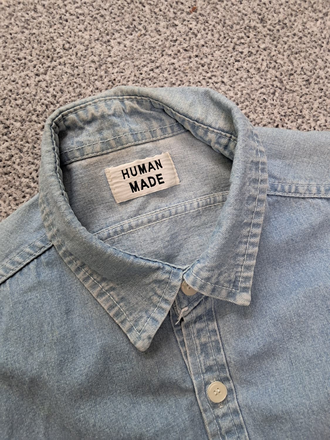 휴먼메이드 데님셔츠자켓 상품이미지2