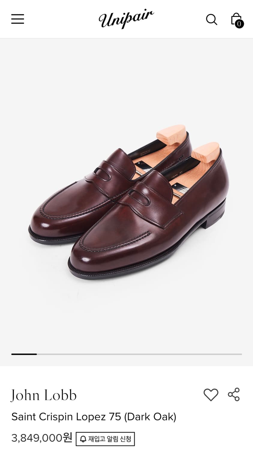 존롭 로페즈 75주년한정판 다크오크 7E 상품이미지1