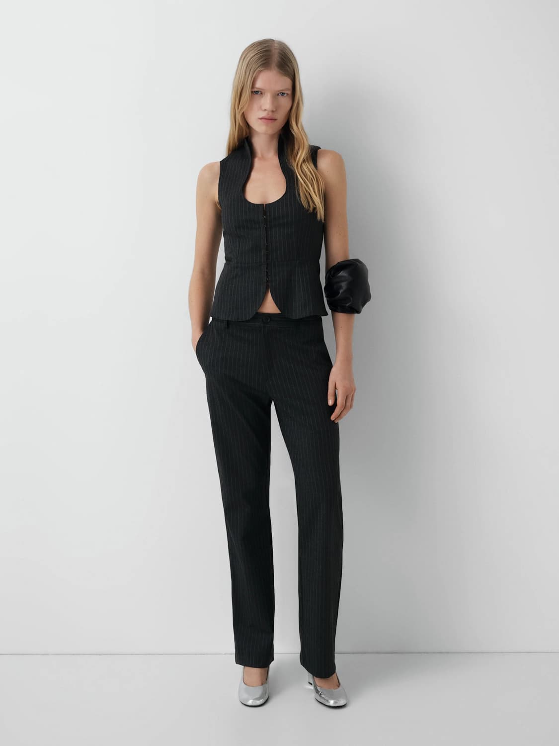 F/ 기마구아스 26SS 펄세라 아일릿 백/ 블랙 상품이미지5