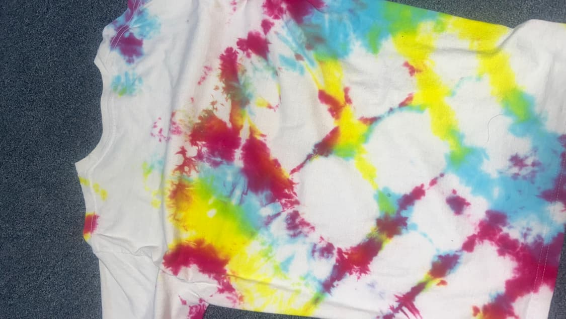 에스닉.보헤미안 무지개 타이다이 반팔!! 상품이미지2