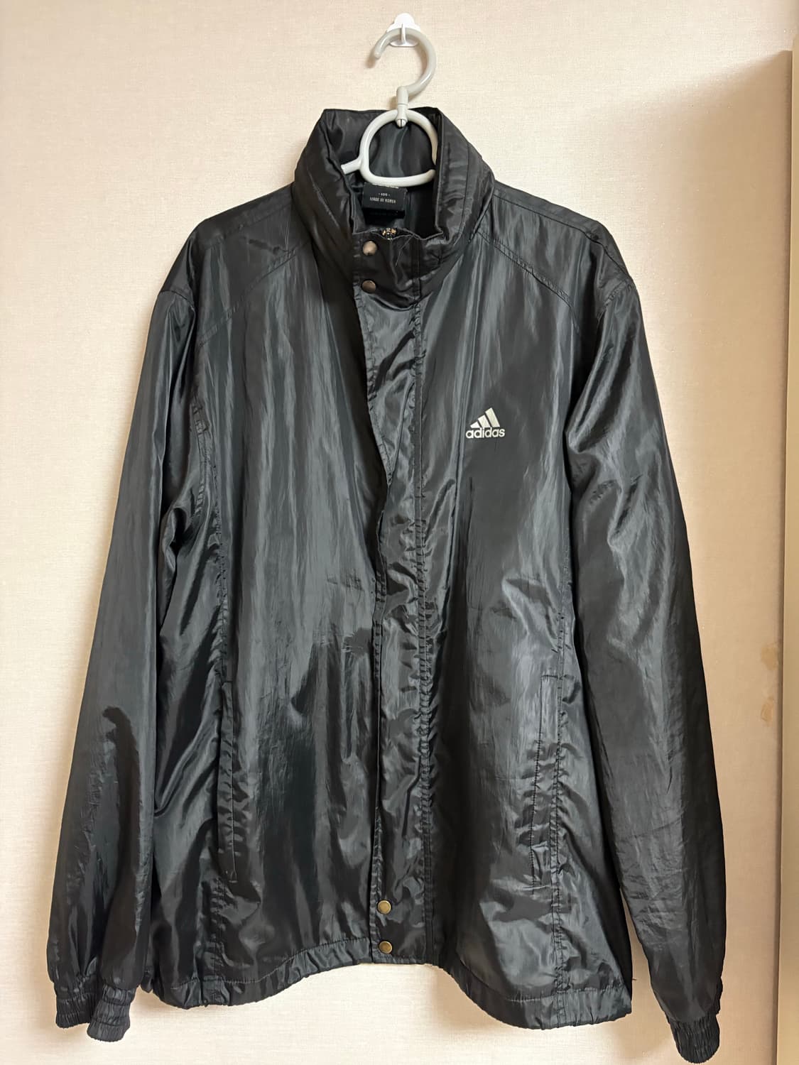 아디다스 블랙 윈드브레이커(바람막이) L 상품이미지1