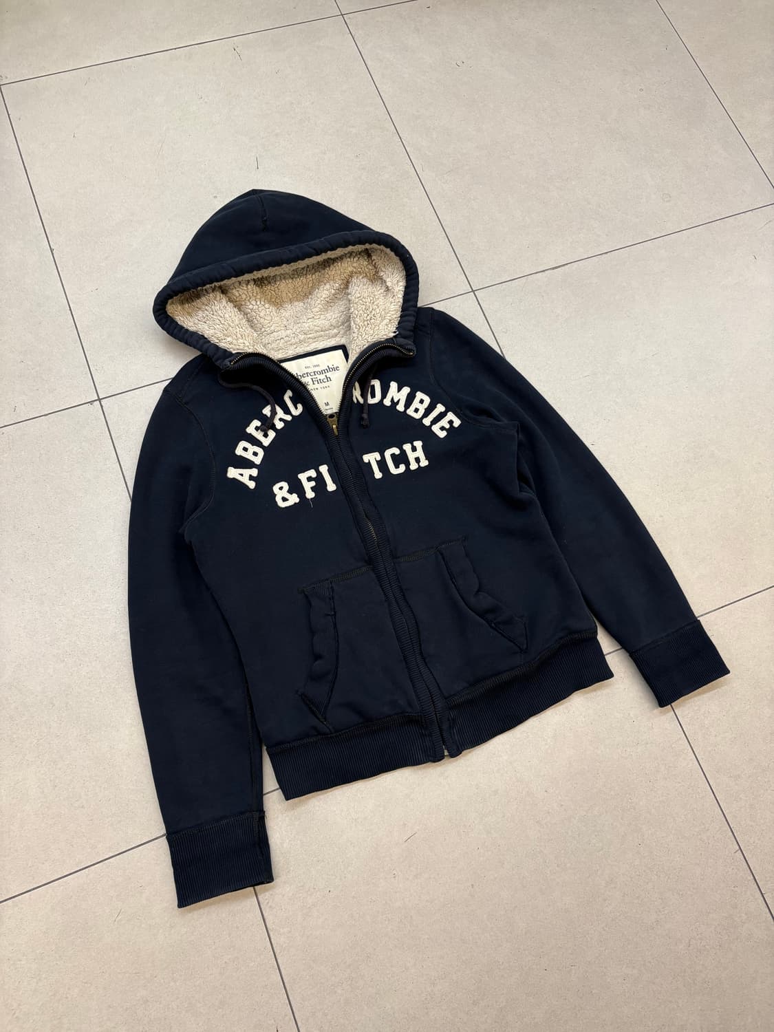 아베크롬비 피치 기모 후드집업 상품이미지2