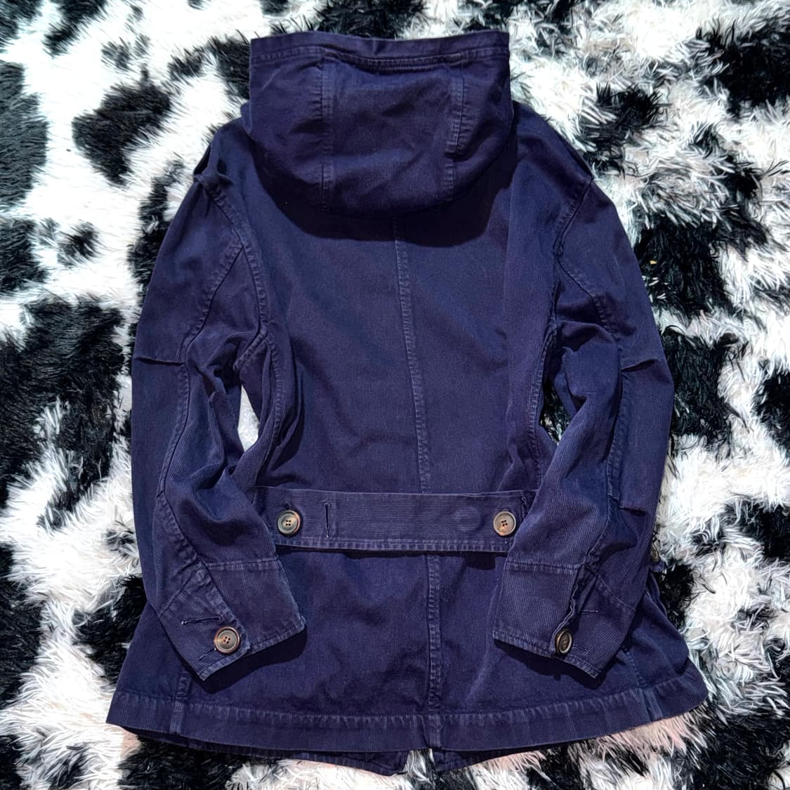 VINTAGE 코듀로이 후드 야상 자켓 상품이미지3