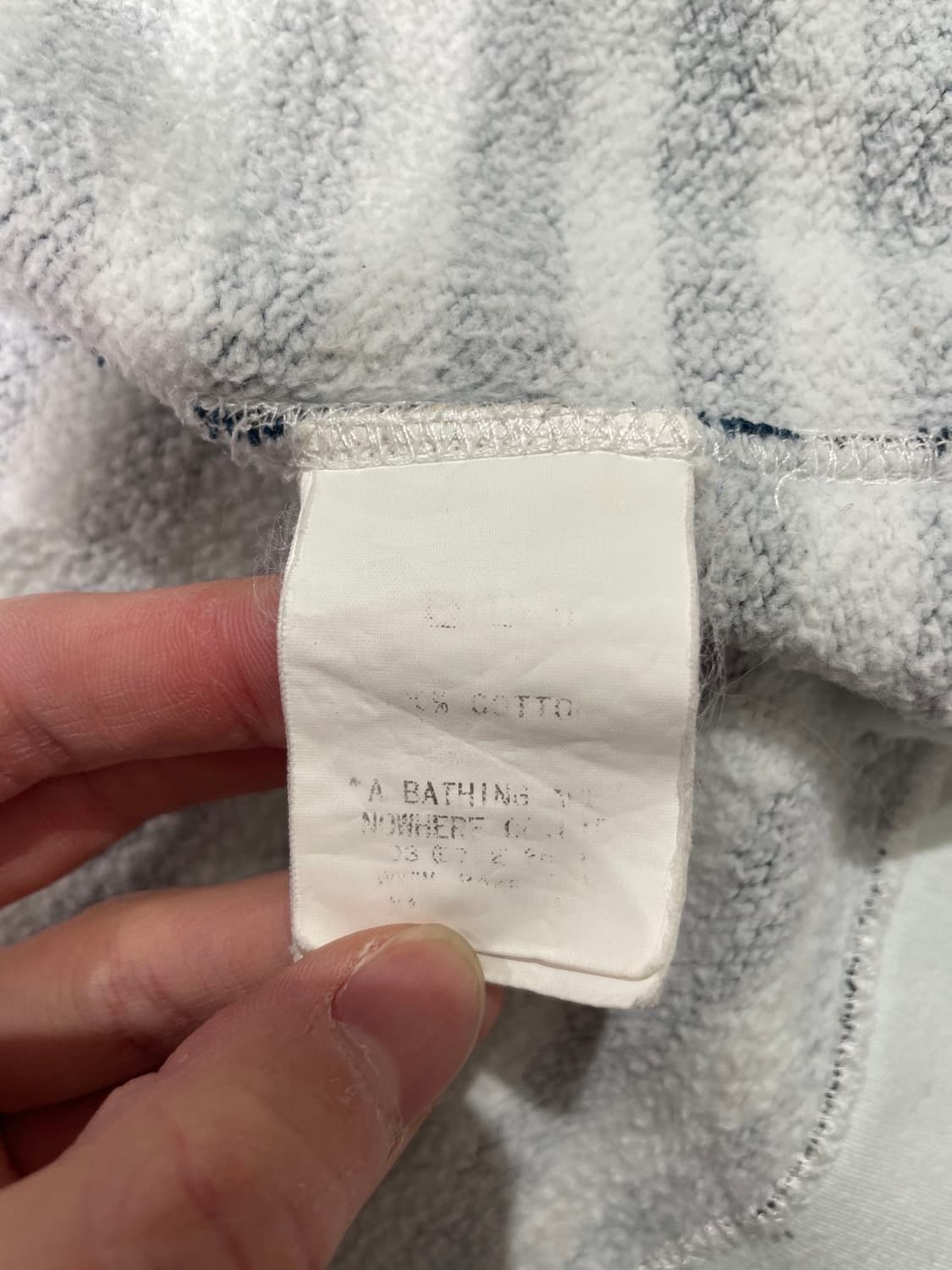 베이프 카모 플라쥬 스트라이프 스웻 풀집업 상품이미지9