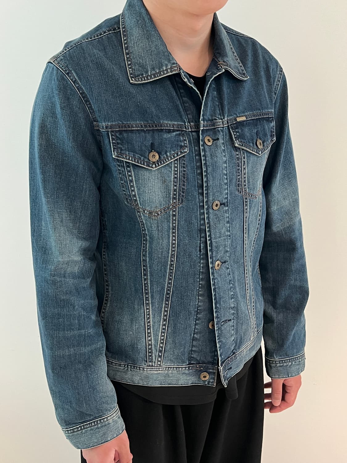 디젤 청 데님자켓 남성 정품 상품이미지1