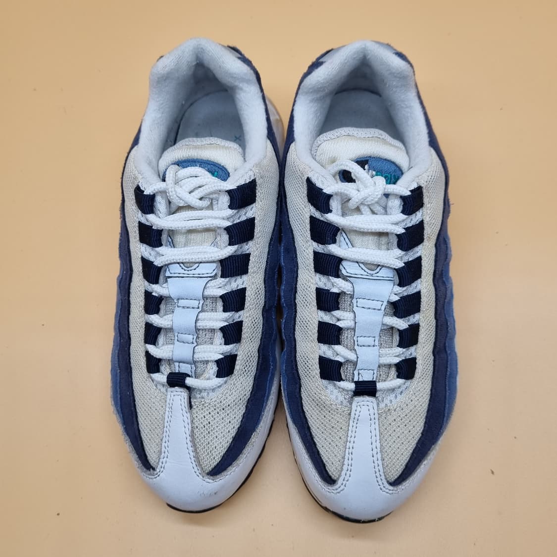 나이키 에어맥스 95 흰파남 운동화225. 상품이미지2