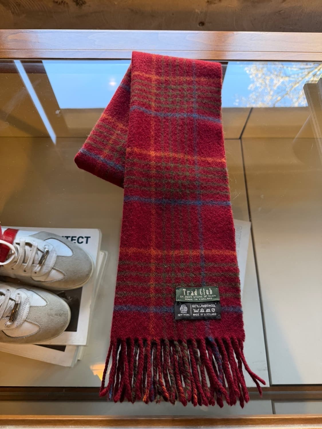 트래드클럽 스코티쉬 램스울 머플러 상품이미지9